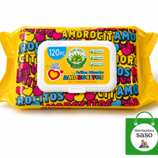 Paquete x 120 Pañitos Húmedos – Toallitas Prácticas para Higiene, Limpieza y Uso Diario