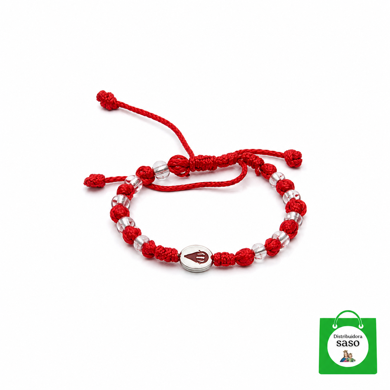 Manilla con Medalla de la Sangre de Cristo – Pulsera Religiosa