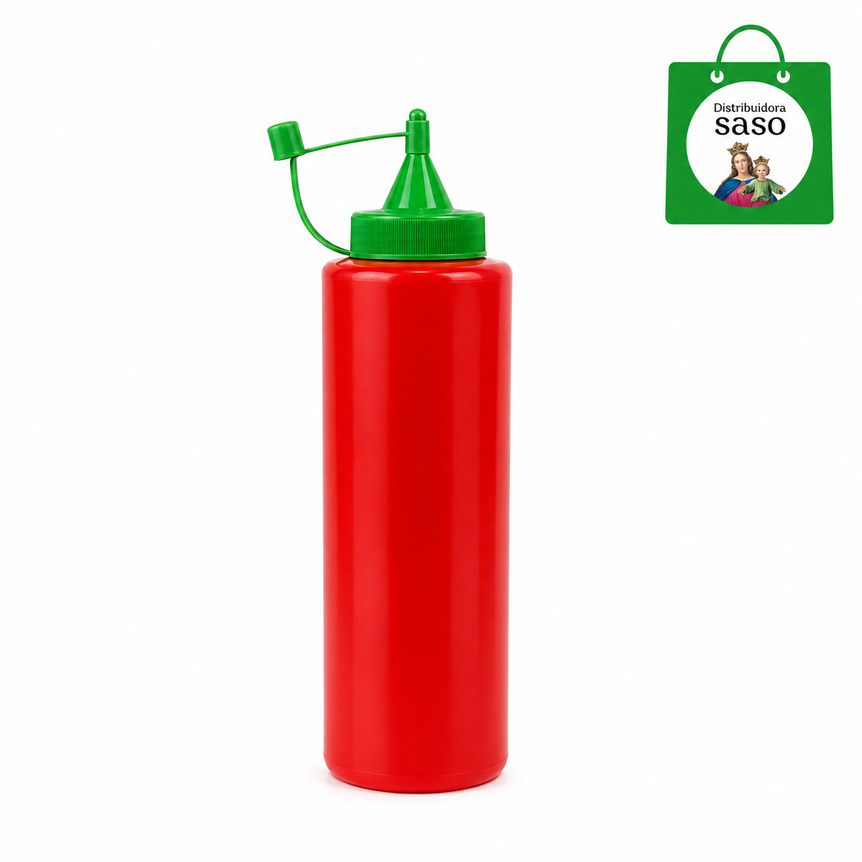 Salsero Plástico Mediano – Recipiente Práctico para Salsas y Condimentos