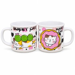 Pocillo para Chocolate con Diseño de Gato
