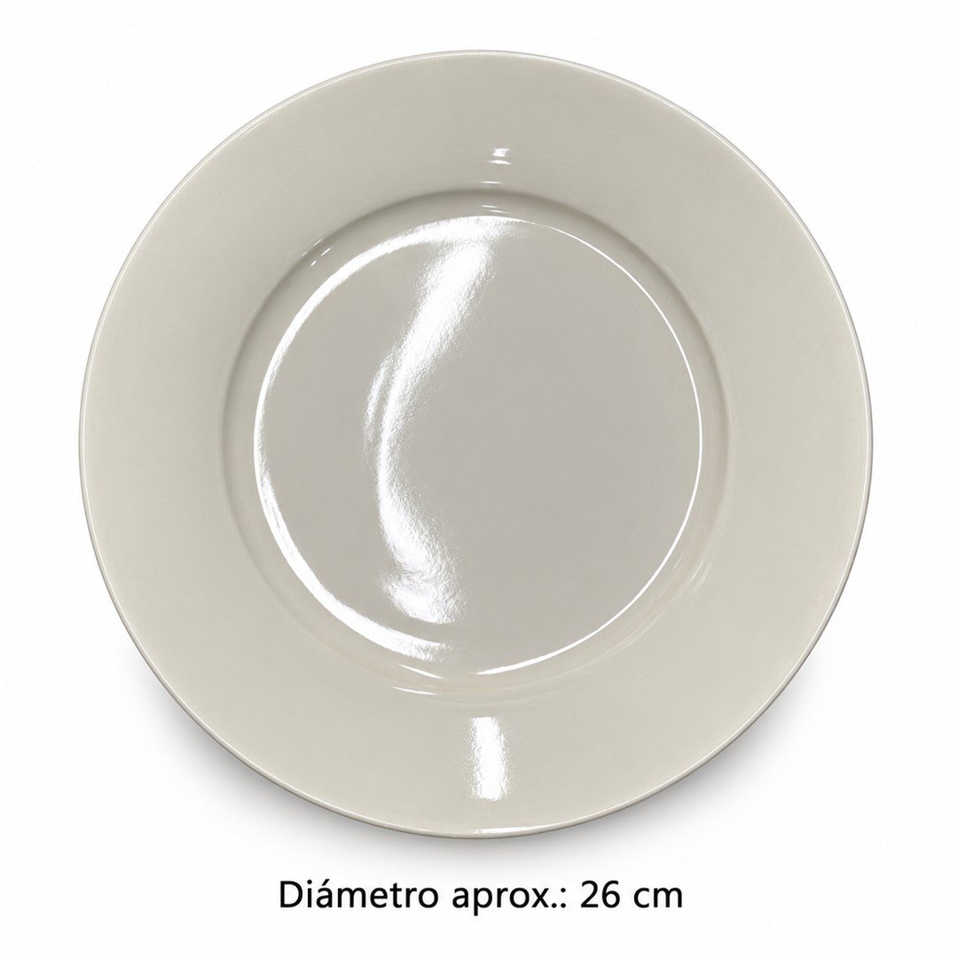 Plato Plano de 26 cm