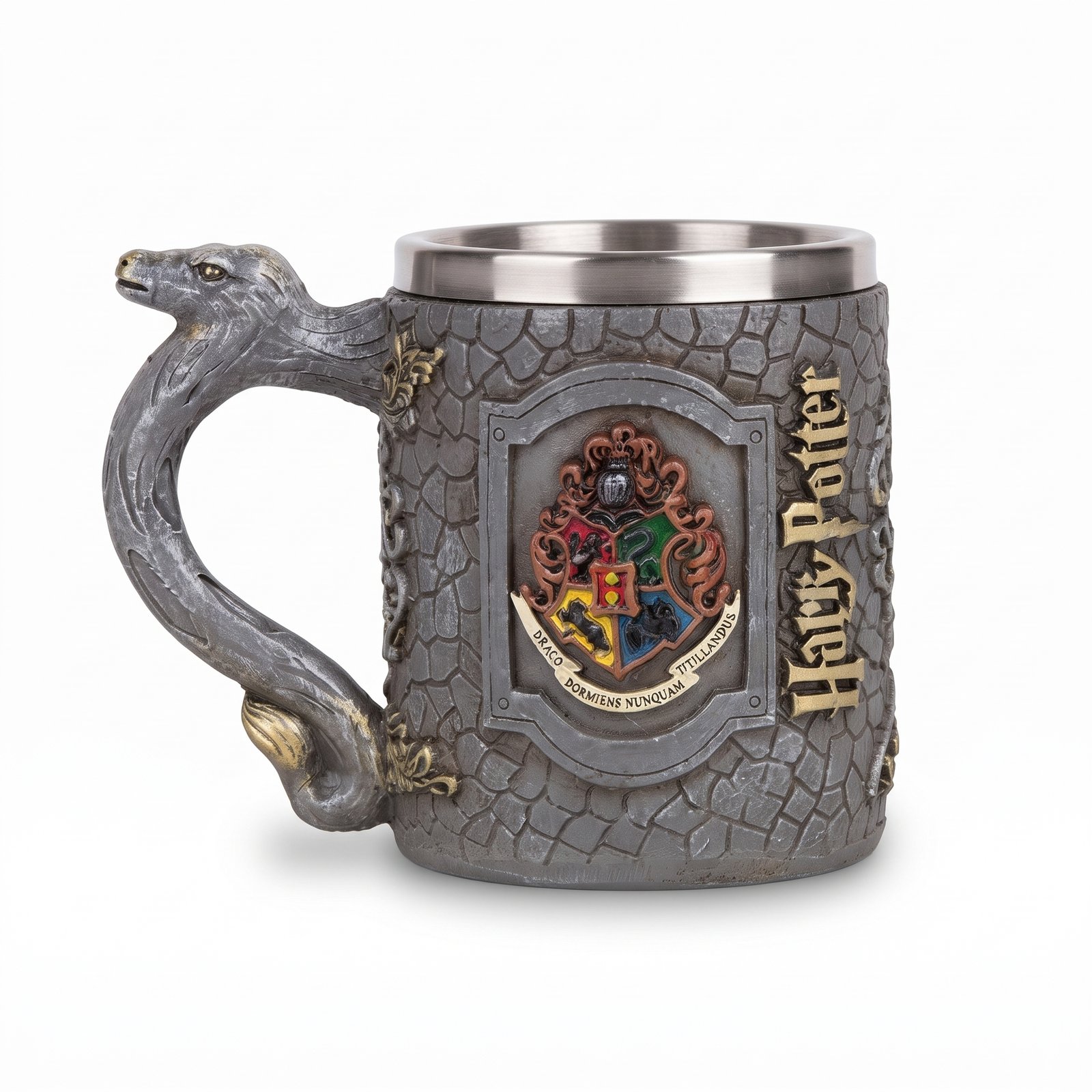 Mug Metálico Decorativo con Diseño de Harry Potter