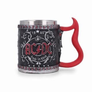 Mug Metálico Decorativo con Diseño de AC/DC